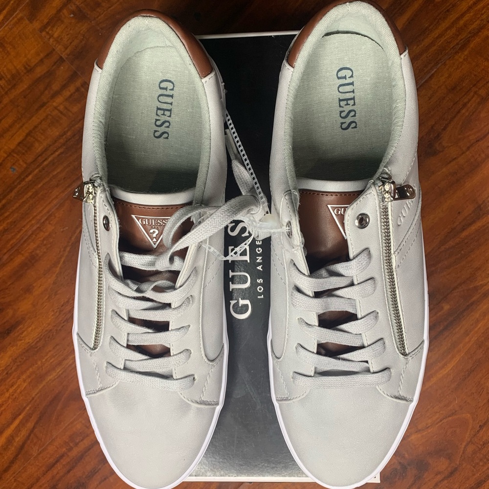 Mens Pecan Light Natural | Guess Sneakers
Size: 13